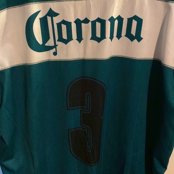 Corona #3 Green Shirt. Tercel Coca Cola Office Depot size L - Picture 7 of 9